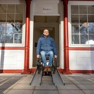 Rampa per disabili fissa F