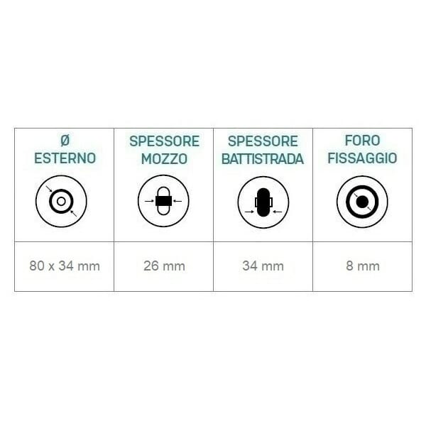 06033221 Ruota 3′ in fibra con cerchio nero gomma nera A