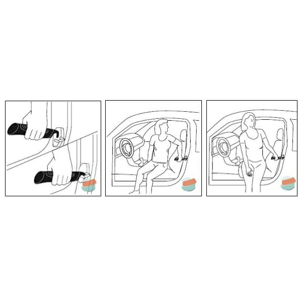 Supporto per la seduta ed il sollevamento in auto Allmobility TR METRO