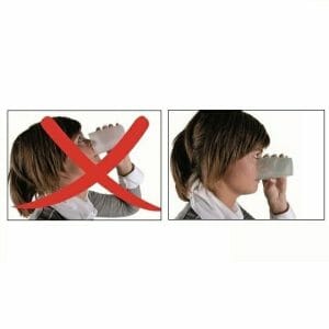 Bicchiere con beccuccio c