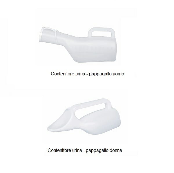 Contenitore per urina – pappagallo uomo-donna Allmobility