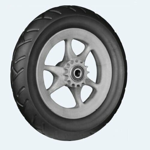 06069017 Ruota 180×45 Grigia con 6 raggi