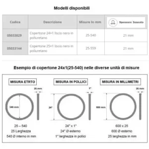 Copertone in poliuretano liscio per carrozzina a