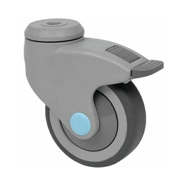 Ruota Letti Sollevatori e Barelle 100 x 30 mm_A Ruota Letti Sollevatori e Barelle 100 x 30 mm