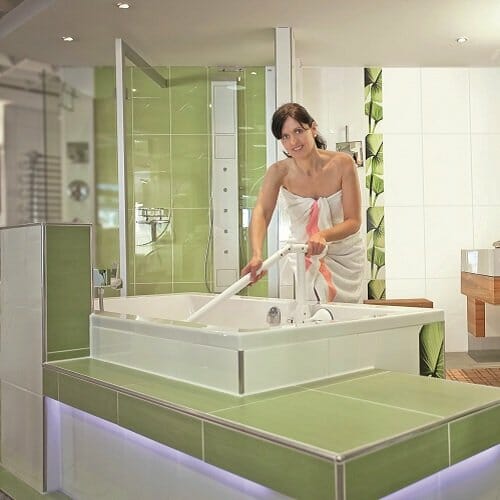 Maniglione a ventosa Quattro Power Tub