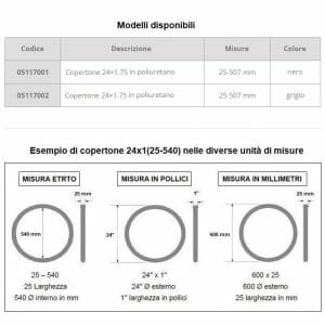 Copertone per carrozzina disabili 24×1.75