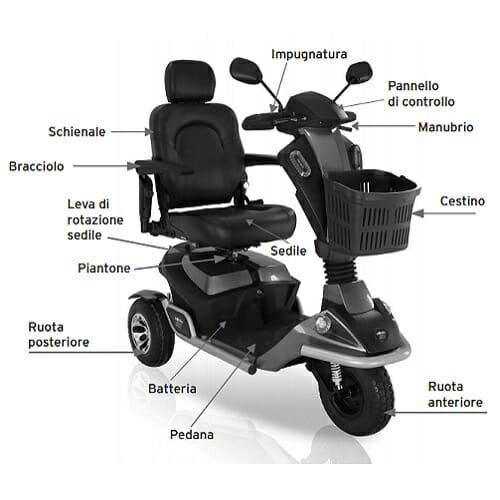 Scooter Elettrico Mobility 130 Moretti