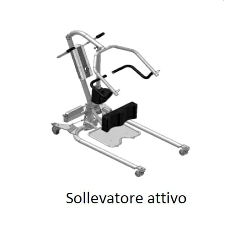 Sollevatore elettrico TUTTO IN UNO 150 kg Allmobility 12