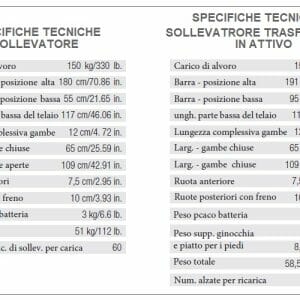 Sollevatore elettrico TUTTO IN UNO 150 kg Allmobility 13
