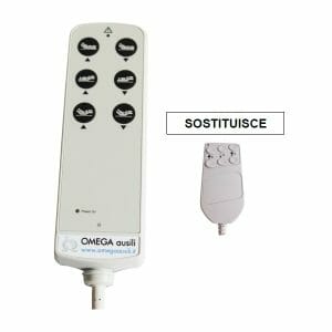 Telecomando per letto a 6 tasti 02146014