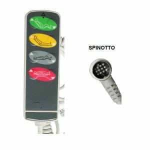 Telecomando per letto a 8 tasti 02006006
