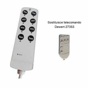 Telecomando per letto a 8 tasti 02146003 B