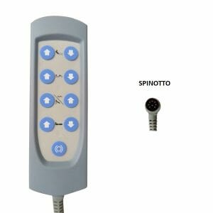 Telecomando per letto 9 tasti 02167008