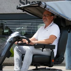 Cappottina VELTOP MODULO SUN 3 per scooter elettrico disabili
