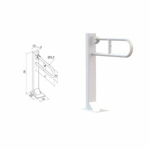 Maniglione ribaltabile M PRTROTOL Allmobility