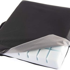 Cuscino Antidecubito per Sedia a Rotelle in Memory Foam - Cuscino Ortopedico per Sedia Da Ufficio Auto E Casa - Cuscino Antidecubito per Anziani E Disabili