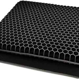 Cuscino Sedia，Cuscino in Gel， Fresco E Traspirante,Per Alleviare L'Affaticamento Dell'Anca per Casa E Ufficio