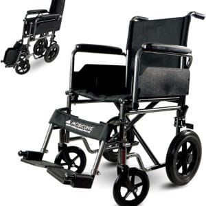 Sedia a Rotelle, S230, Pieghevole E Leggera, Seduta 40 Cm