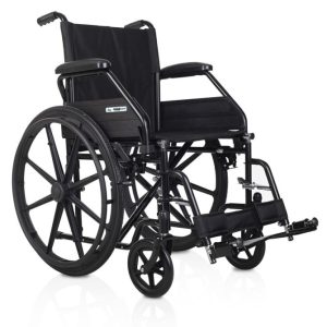 Sedia a Rotelle pieghevole in acciao PC-20/21